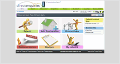 Desktop Screenshot of portals.directenquiries.com