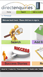 Mobile Screenshot of portals.directenquiries.com